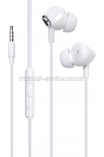 �������� Vention Echo Lite 3.5mm In-Ear Wired White (GBAWAV)