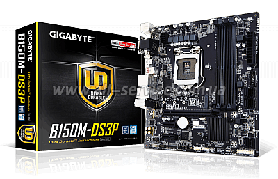 Материнская плата GIGABYTE GA-B150M-DS3P Материнская плата GIGABYTE GA-B150M-DS3P