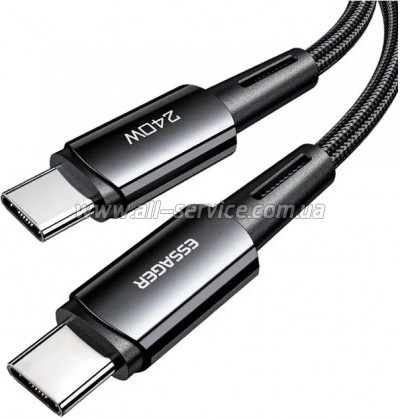 ���� ������ USB-C to USB-C 1.0m 240W Essager (EXCTT3-CG0G-P)