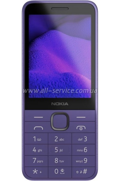 ��������� ������� Nokia 235 4G DS 2024 Purple
