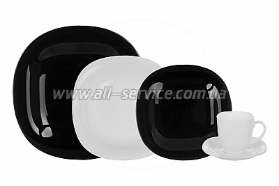 Сервиз LUMINARC CARINE WHITE&BLACK (N1500) Сервиз LUMINARC CARINE WHITE&BLACK (N1500)