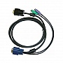 Комплект кабелей D-Link DKVM-IPCB для IP-KVM-переключателей, 1.8м (DKVM-IPCB)