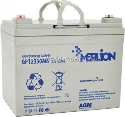 �������������� ������� Merlion 12V 33Ah (GP12330M6)