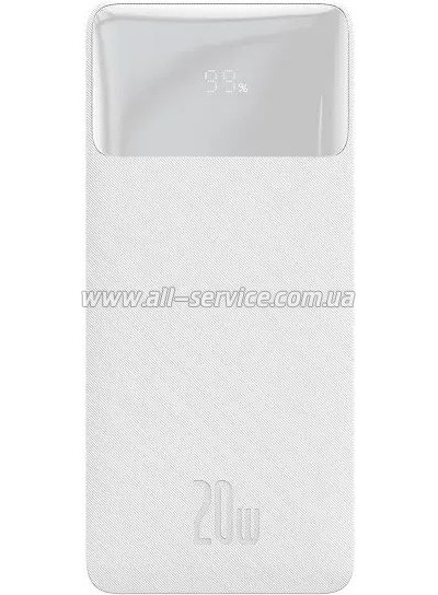 ������� ������������� Baseus Bipow 20000mAh PD 20W White (PPBD20K)