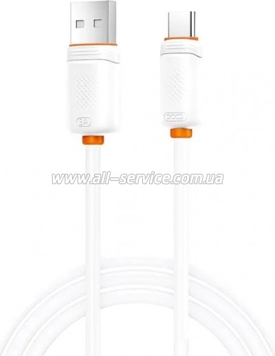 ���� ������ USB 2.0 AM to USB-C 1.0m 3A white XO (NB302-AC.white)