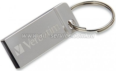  Verbatim 64GB Metal Executive Silver USB 2.0 (98750)