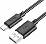 ���� ������ USB 2.0 AM to USB-C 1.0m X88 Gratified black HOCO (6931474783349)