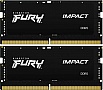     SoDIMM DDR5 32GB (2x16GB) 5600 MHz Impact Black Kingston Fury (ex.HyperX) (KF556S40IBK2-32)