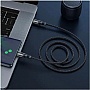 ���� ������ USB-C to USB-C 2.0m 100W silicone X50 Exquisito black HOCO (6931474734402)