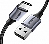 Дата кабель USB 2.0 AM to USB-C 1.5m US288 Aluminum Braid Black Ugreen (60127) Дата кабель USB 2.0 AM to USB-C 1.5m US288 Aluminum Braid Black Ugreen (60127)