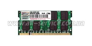  SO-DIMM 1Gb DDR2 PC6400 TRANSCEND JETRAM JM800QSJ-1G