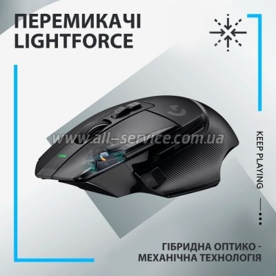  Logitech G502 X Lightspeed Wireless Black (910-006180)