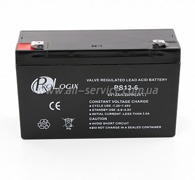   ProLogix 6V 12AH (PS12-6) AGM