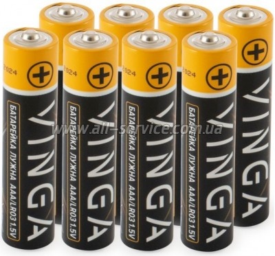  Vinga AAA LR03 Alkaline 8pcs (VJABAAA8)