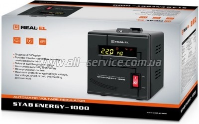 ������������ REAL-EL STAB ENERGY-1000 (EL122400012)