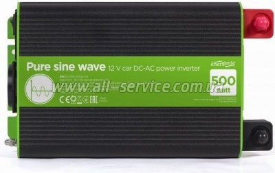 ������������� �������� 12V/230V 500W (1000W peak power) ������ ��������� EnerGenie (EG-PWC-PS500-01)