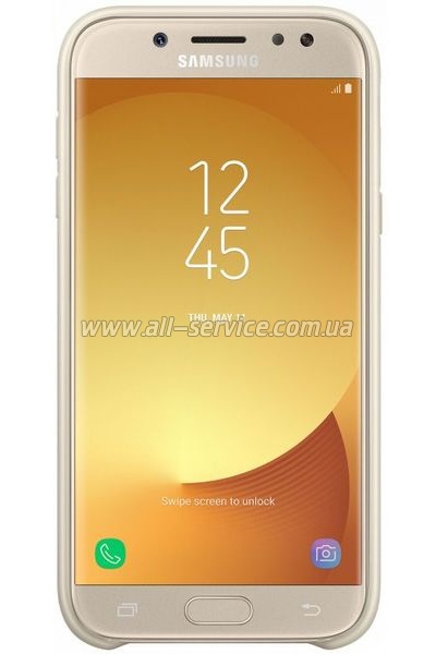  Samsung Dual Layer Cover   Galaxy J3 2017 (J330) Gold (EF-PJ330CFEGRU)