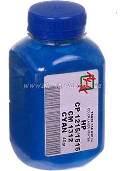 Тонер АНК HP CLJ CP1215/ CP1515/ CM1312 бутль 40г Cyan (1501130) Тонер АНК HP CLJ CP1215/ CP1515/ CM1312 бутль 40г Cyan (1501130)