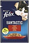 Влажный корм для кошек Purina Felix Fantastic с говядиной в желе 85 г (7613039838624) Влажный корм для кошек Purina Felix Fantastic с говядиной в желе 85 г (7613039838624)