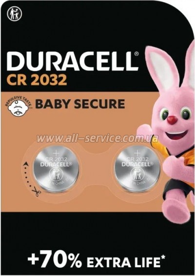  Duracell CR 2032 / DL 2032 * 2 (5007659)