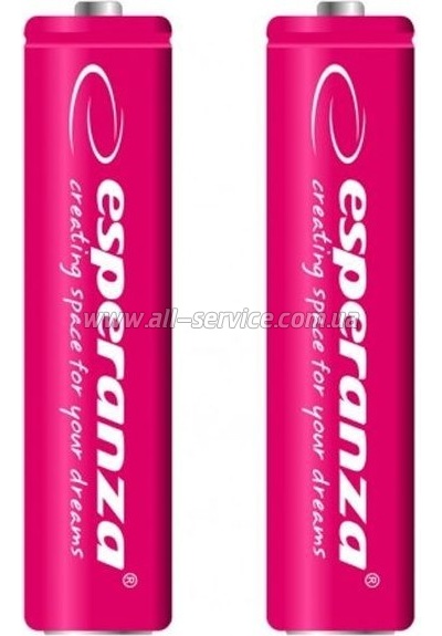 ����������� Esperanza AAA 1000mAh Ni-MH * 2 red (EZA101R)