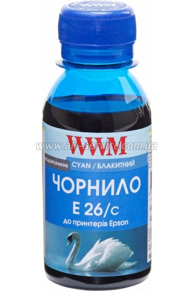 Чернила WWM для Epson Expression Premium XP-600/ XP-605 / XP-700 100г Cyan Водорастворимые (E26/C-2) Чернила WWM для Epson Expression Premium XP-600/ XP-605 / XP-700 100г Cyan Водорастворимые (E26/C-2)