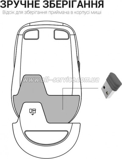 OfficePro M230W Silent Click Wireless/Bluetooth White (M230W)