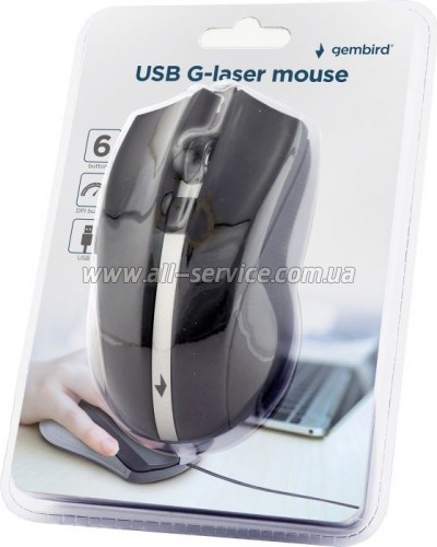  Gembird MUS-GU-02 USB Black (MUS-GU-02)