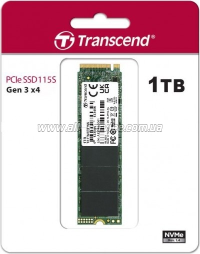  SSD M.2 2280 1TB Transcend (TS1TMTE115S)