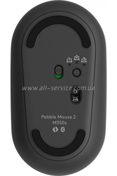  Logitech Pebble M350s Wireless Graphite (910-007015)