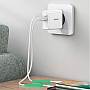 �������� ������� Ugreen CD170 36W USB + Type-C Charger (White) (60468)