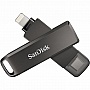  SanDisk 128GB iXpand Drive Luxe USB Type-C / Lightning Apple (SDIX70N-128G-GN6NE)
