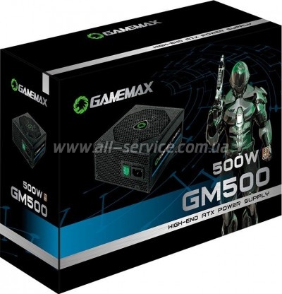   Gamemax GM-500 80+ APFC Black
