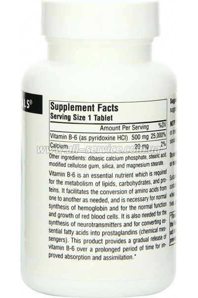  Source Naturals  -6 500, 100  (SNS-00416)