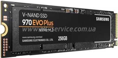 SSD  Samsung 970 EVO Plus 250GB PCIe 3.0x4 M.2 TLC (MZ-V7S250BW)