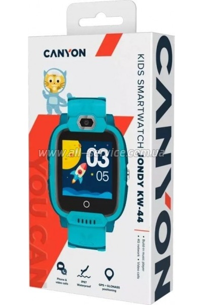 - Canyon CNE-KW44GB Jondy KW-44, Kids smartwatch Green (CNE-KW44GB)