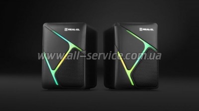   REAL-EL S-75 Black (EL121100015)