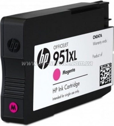  HP 951XL HP Officejet Pro 8100/ N811a/ N811d Magenta (CN047AE)