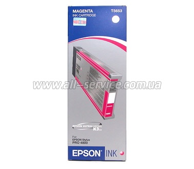 Картридж Epson StPro 4800 magenta, 220мл (C13T565300)