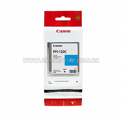  Canon PFI-120 Cyan (2886C001)