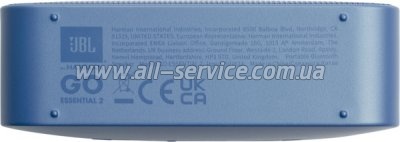   JBL Go Essential 2 Blue (JBLGOES2BLUEU)