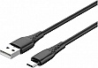 ���� ������ USB 2.0 AM to Micro 5P 1.0m 3A textured PVC black ColorWay (CW-CBUM094-BK)