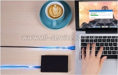 ���� ������ USB 2.0 AM to Mini 5P 0.5m black Vention (COMBD)