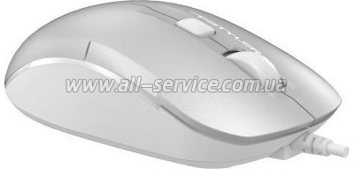  A4Tech FM26S USB Icy White (4711421993562)