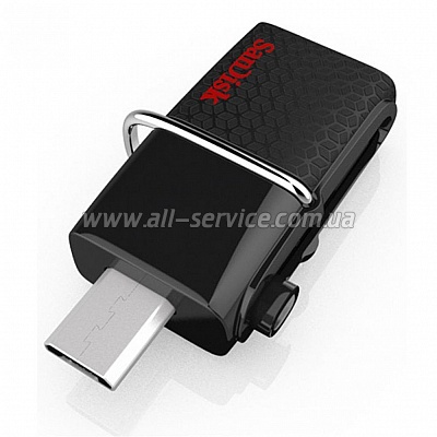  SanDisk 128GB USB 3.0 Ultra Dual Drive m3.0 OTG (SDDD3-128G-G46)