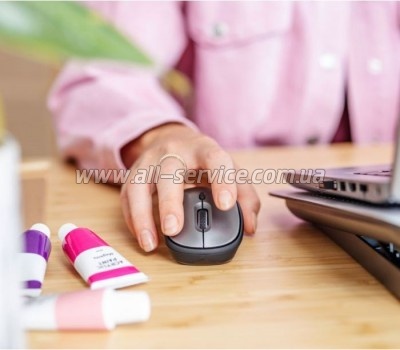  Trust Yvi+ Silent Eco Wireless Black (24549)