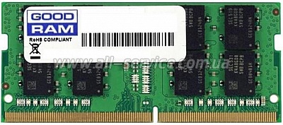  4Gb GOODRAM DDR4 2666Mhz CL19 (GR2666S464L19S/4G)