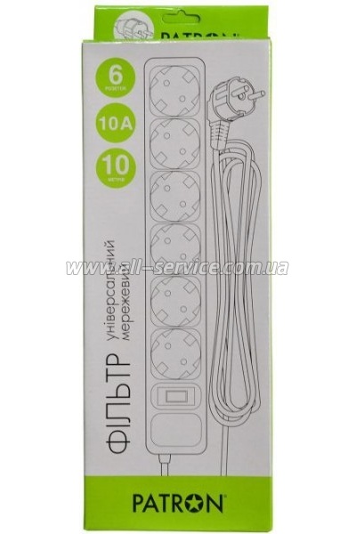   Patron 6  BLACK 10.0 , 3*12 (SP-10610)