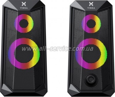   Vinga SP-200 LED USB Black