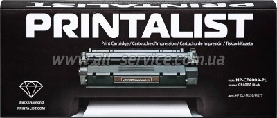  PRINTALIST HP LJ M252/ M277  CF400A Black (HP-CF400A-PL)